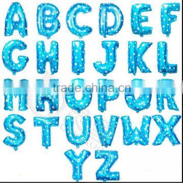 Gold and Silver Alphabet Balloons, Aluminium Foil Letter Balloons Quality Choice photo-6