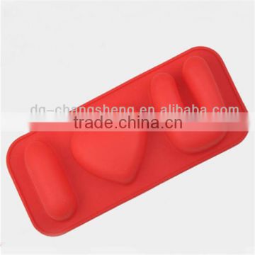 Particular custom silicone ice cream mold for love,magic silicone ice cube tray