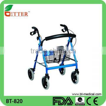 Aluminum forearm hospital rollator walker