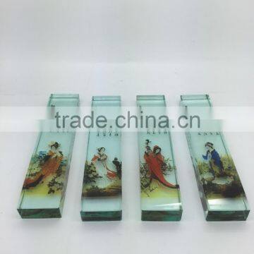 crystal glass decorative paperweight