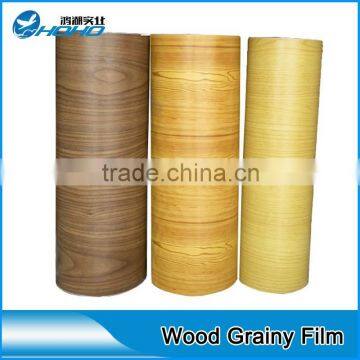 wood matt decorative pvc foil in roll for kitchen cabinet