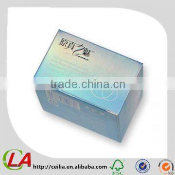 Embossed Finishing Foldable Paper Box