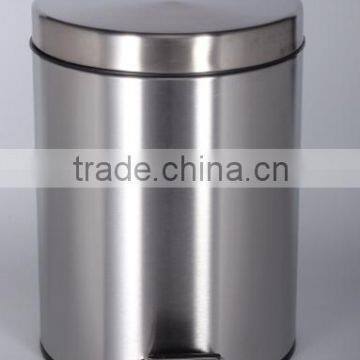 12L STAINLESS STEEL TRASH BIN