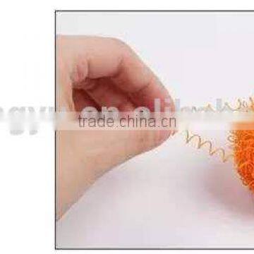 new product Polyester fiber scourer Household cleaning item