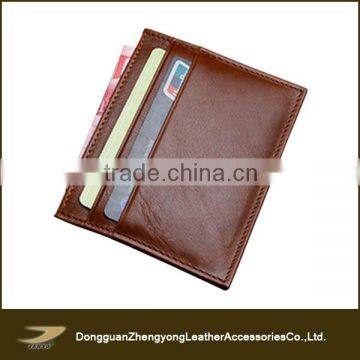 Pure cowhide credit card holder men credit card holder