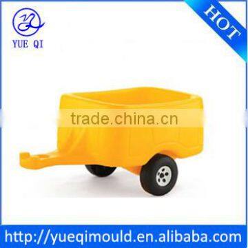 rotomoulding plastic garden trailer for chidren,made of PE