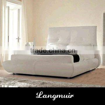 Modern leather bed 2013 New design B030