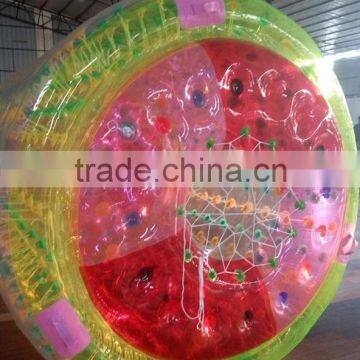 Guangzhou Qihong High Quality PVC Material Inflatable Water Roller For Lake