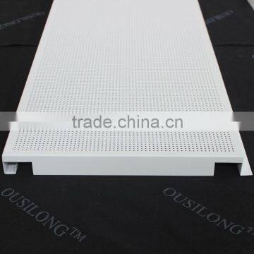 Acoustic Metal suspended Aluminum Strip Ceiling Panel