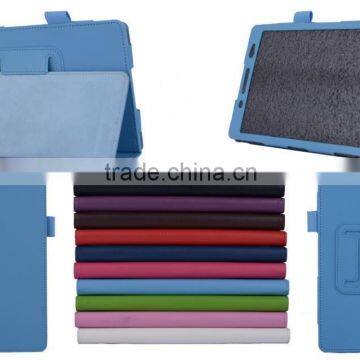 Luxury Folio Flip Stand Leather Case For Sony Z3 Tablet