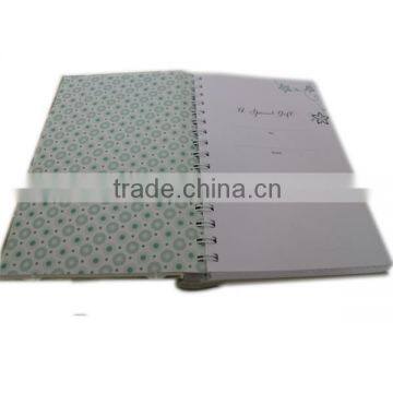 High quality spiral notebook printing