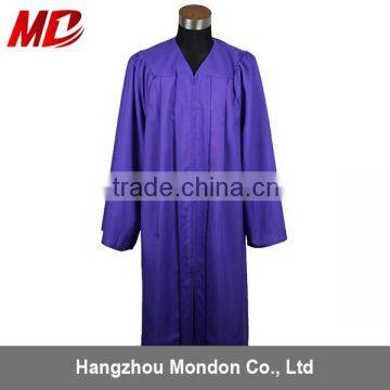 Choir robe - adult church robe matte purple