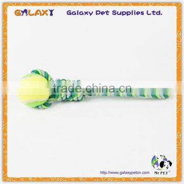 R34327 Pet Products Dog Toys Cotton Rope Chew Toys With Tennis Balls photo-2