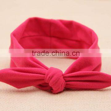 Hot Selling Top Baby Headband High Quality Soft Cotton Stretch Headband Kids Hair Accessories photo-3