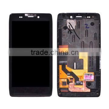 Original Genuine LCD Screen With Digitizer and Frame Assembly For Motorola DROID RAZR HD XT925 XT926 - Black