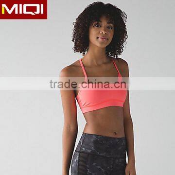 Hot Sale Fashionable Fitness Wear Custom Women Sport Top Designer Sports Bra With High Quality Fabric