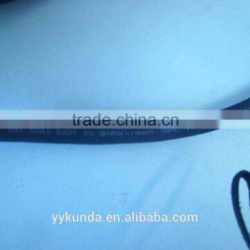 UL Approval rubber power cables SJOW 10AWG CA65
