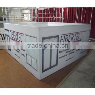 8ft Ceiling Banner Display Trade Show Square Hanging Sign (Single Sided Graphic) photo-6