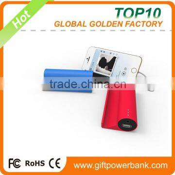 Bulk sales Free logo printing free shipping Promotional power bank for new year