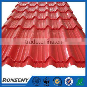 PPGI roofing sheets / corrugated color steel sheet