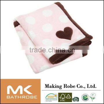 2015 Winter Hot Sale 100% Polyester Baby Blankets photo-3