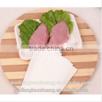 Onsite Check 7YR Alibaba Golden Supplier Plastic Frozen Food Tray With Absorbent Pad