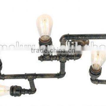 Loft Chinese Style Modern Brief Water Pipe Style Lamps Wall Lights for Home Decor