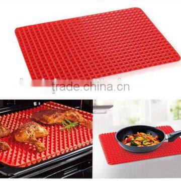 BSCI audited Ningbo Zhejiang manufacturer silicone pyramid pan baking mat non-stick