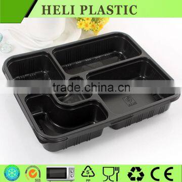 Vacuum formed plastic compartment tray