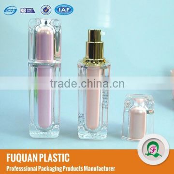 Personal care industrial use and plastic material 50ml acrylic bottles