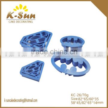 K-sun wholesale batman superman logo plastic cookie cutter set