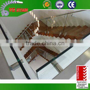 Glass Wood Stair YG 9001-32