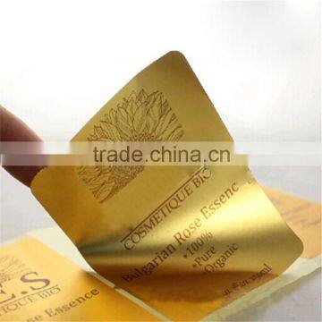 80gsm Backed Glue Self Adhesive Gold Foil Paper