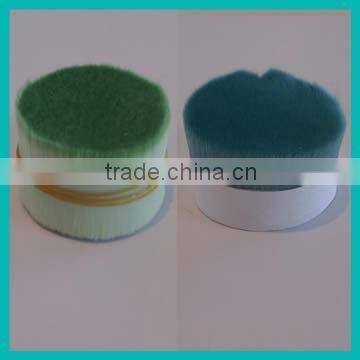 Nylon hair for cosmetic brushes