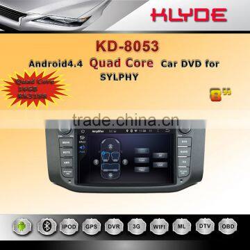 Touch Screen 2 Din Quad Core RK3188 RAM 1GB ROM 16GB Android4.4 Syetem HD Car DVD Player for SYLPHY 2012-2013 photo-2