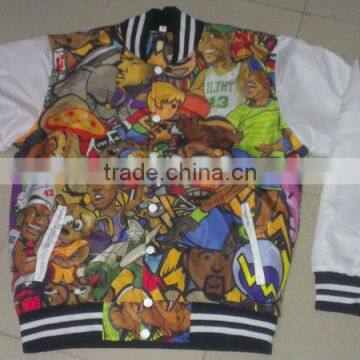 100% polyester custom dye sublimation jackets with custom colors and logos and design