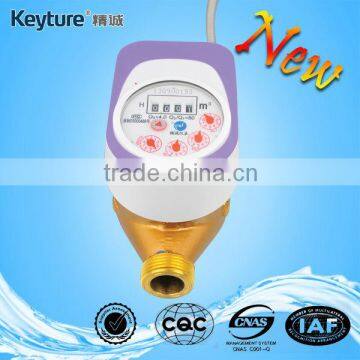 Wired Remote Valve Control Water Meter(Purple Color)