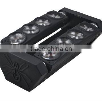 Stage Equipment Flash Light Stun With 10W White Leds Moving Head Spider Light