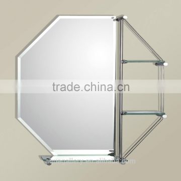 Bathroom Modern Diamond Shape Plain Wall Mirror