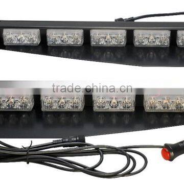 CAR WINDSHIELD LED STROBE FLASHING LIGHT,VISOR LED FLASH STROBE LIGHT (SR-LS-161T), 1W TOP BRIGHT TIR LED