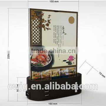 New Products With Ultra Thin 18650 Lipo Battery 20000mA Power Bank Restaurant Cell Phone Charging Station photo-4