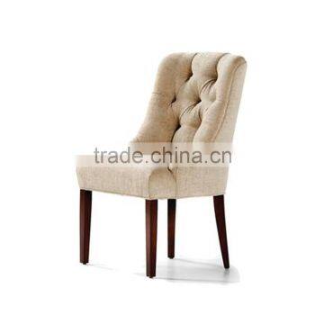 French style hotel restaurant wood dining chair YA70169