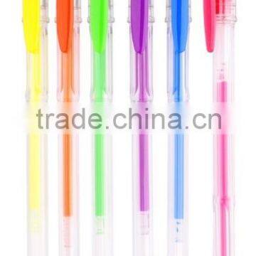 Office & School Use 6 Colors Neon Gel Ink Pen Set (G-100) photo-2