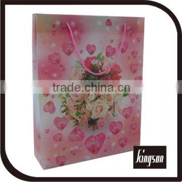 foldabe pp shopping bags clients gift pp bag