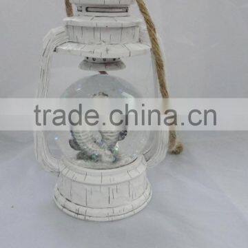 New Design Decoration Animal Hanging Lantern Resin Turtle