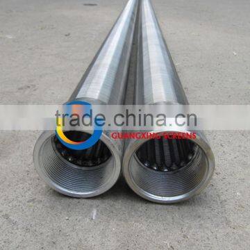 API/ISO standard stainless steel 177.8 wedge wire screen factory