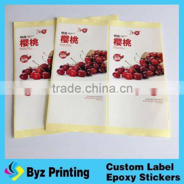 Colorful self adhesive transparent clothing Rhinestone Stickers