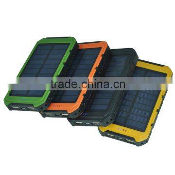 Wholesale high quality Portable USB Power Solar Battery Charger for Mobile Phone