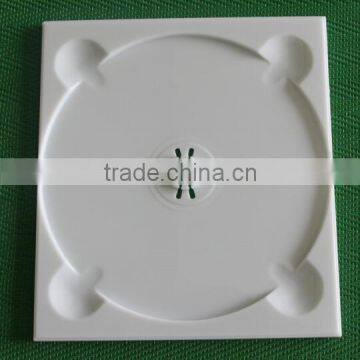 CD tray manufacturer milk white cd case single sided cd box 5mm cd tray