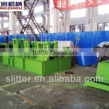 12mmx200mm hot rolled steel flat bar leveler and cut to length machine